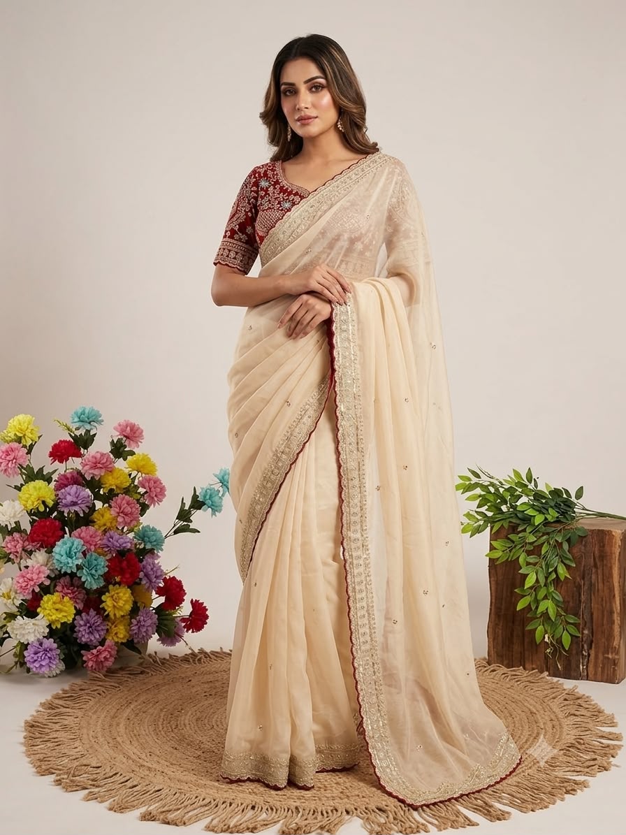 New Launching Rangoli Saree Collection