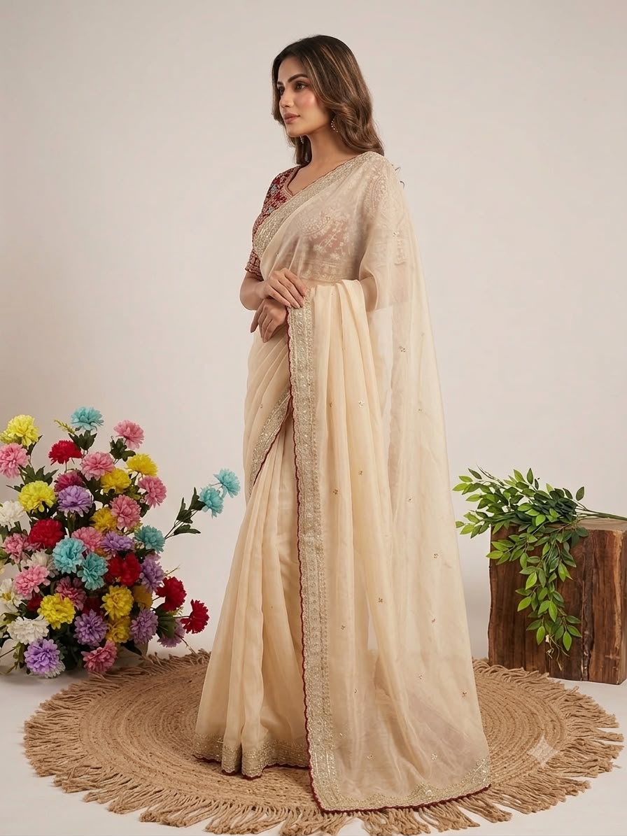 New Launching Rangoli Saree Collection