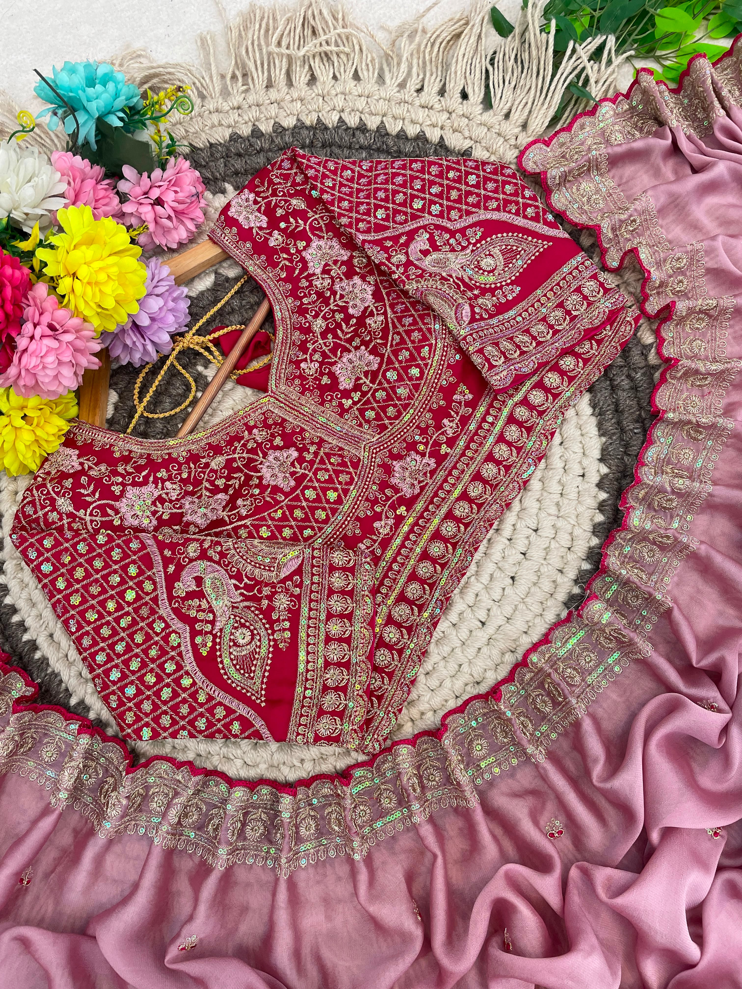 New Launching Rangoli Saree Collection