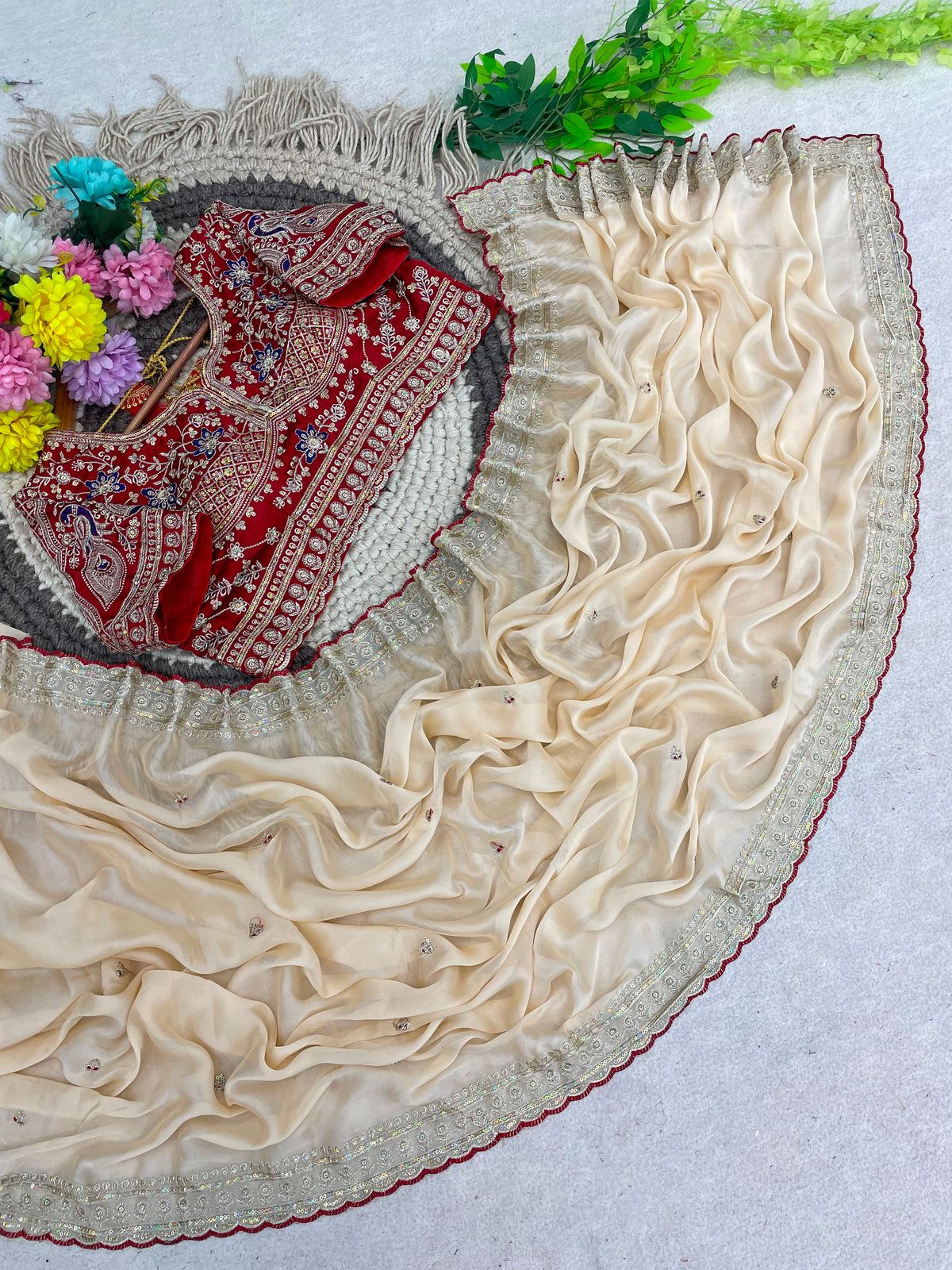 New Launching Rangoli Saree Collection
